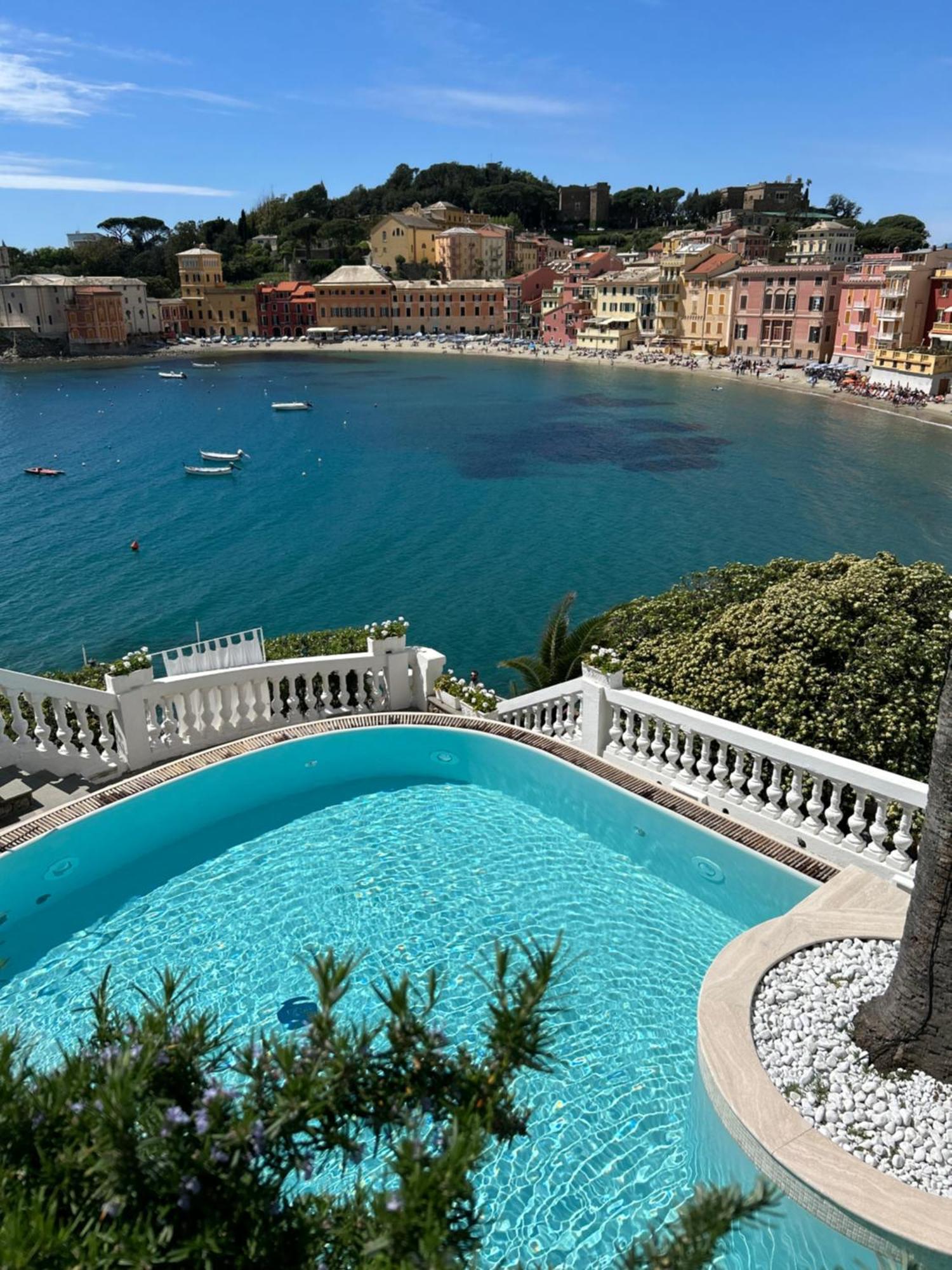 Hotel Helvetia Sestri Levante Exterior foto